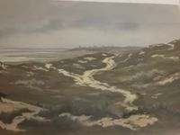 Sylt Bild Herbststimmung von Friedrich Griese 1961 günstig abzuge Kiel - Schreventeich-Hasseldieksdamm Vorschau