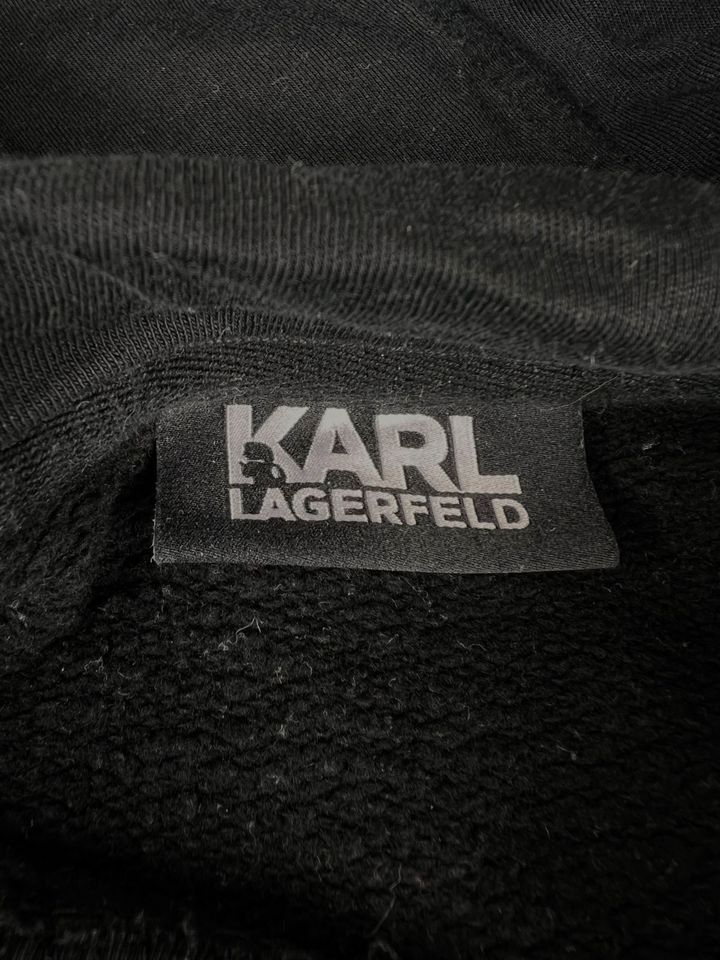 Karl Lagerfeld Pullover L schwarz Hoodie in Lünen