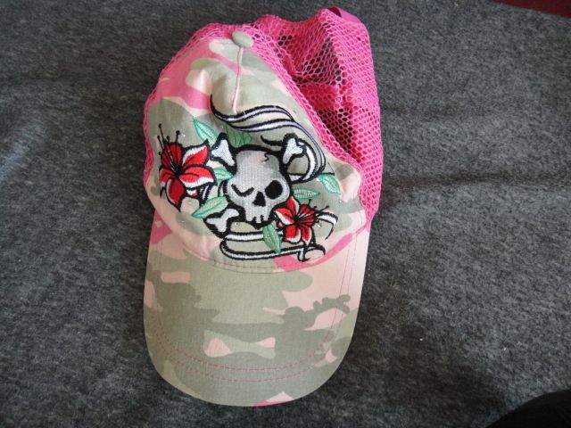 Soccx Baseball pink Damen Visor Cap Kappe Baumwolle blau in Hannover