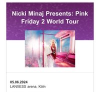 Pink Friday 2 World Tour - Köln am 05.06 1x ticket Duisburg - Homberg/Ruhrort/Baerl Vorschau