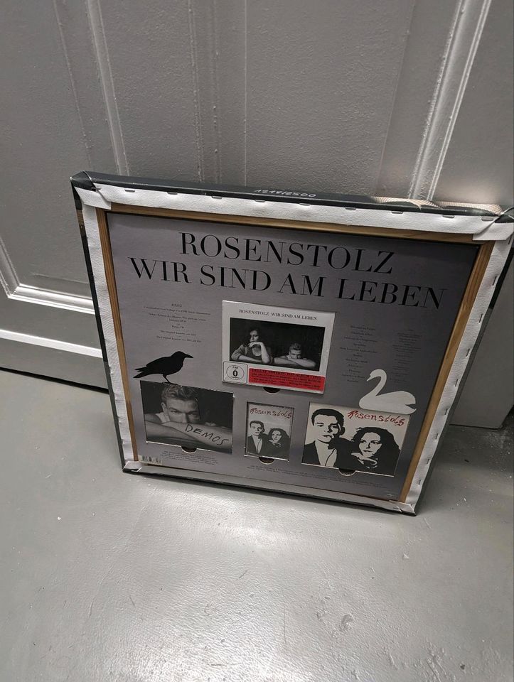 Wir sind am Leben - Rosenstolz Super Deluxe Edition Leinwanddruck in Moers