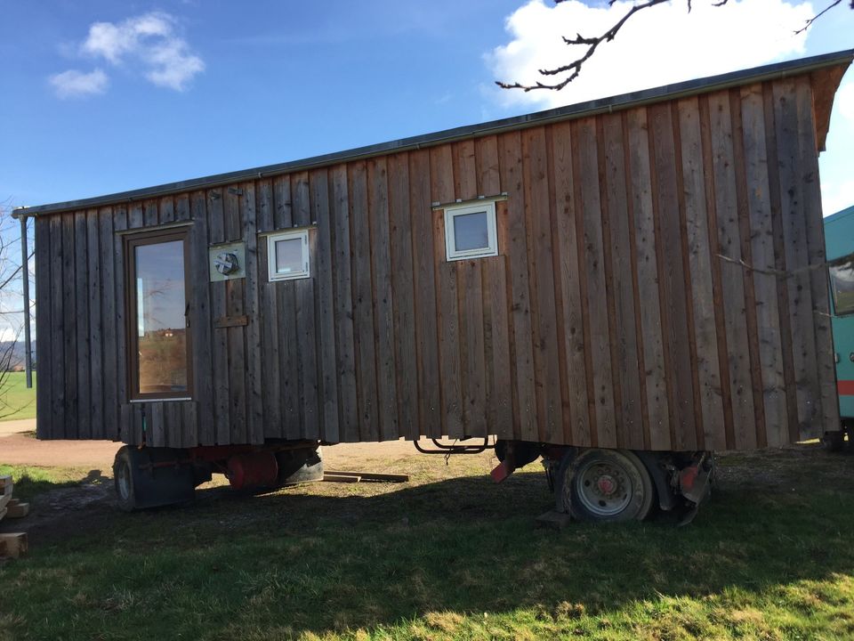 Bauwagen * Tiny House  8,5 m - ökologisch gebaut - Wohnmobil in Freiburg im Breisgau