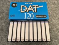 10 x MAXELL DM 120 DAT CASSETTES / DAT-KASSETTEN Sachsen-Anhalt - Halle Vorschau