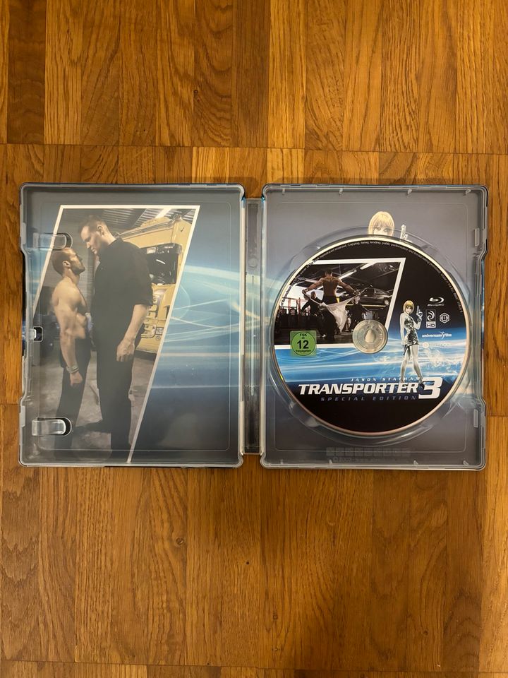 Transporter 3 Jason Statham Steelbook Special Edition Blu-ray Dis in Crailsheim