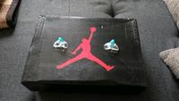 Jordan 5 Leerkarton leere Schuhbox, Lace Locks blau Aqua 1 3 4 11 Bayern - Regensburg Vorschau