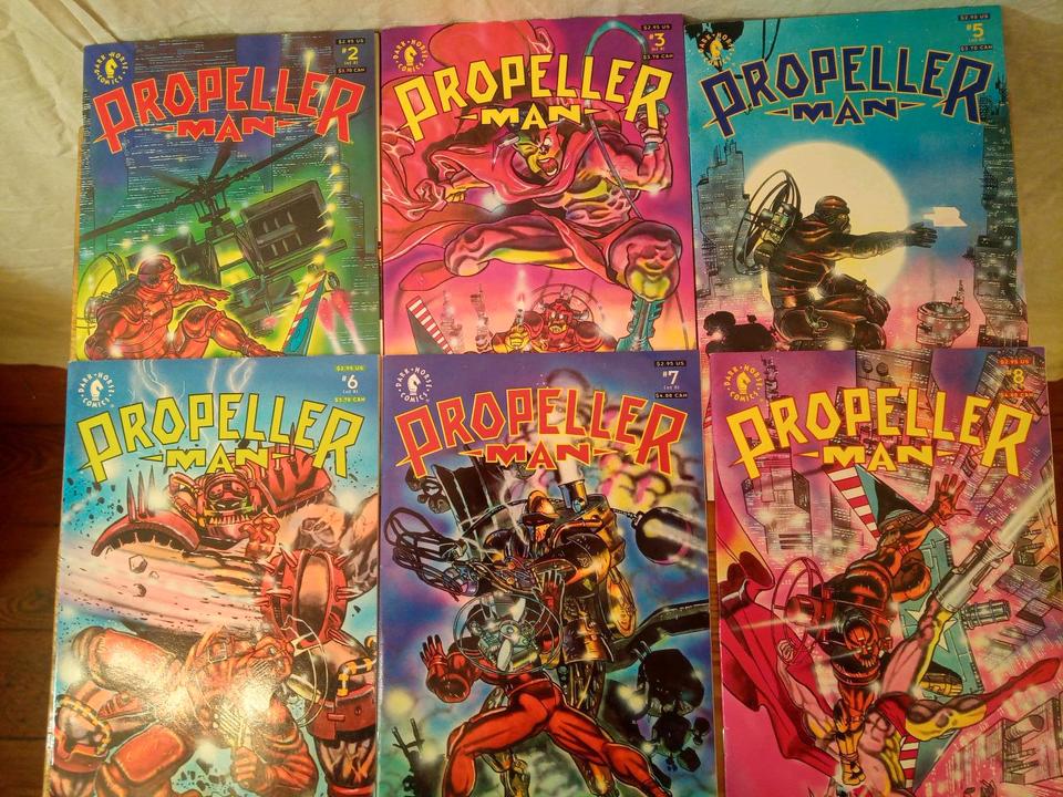 Matthias Schultheiss Propeller Man Dark horse USA Englisch in Hilchenbach