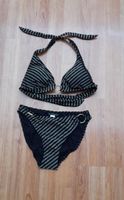 Schwarz/goldenes Triangel Bikini Set Bruno Banani Gr 34 Cup C/D - Nordrhein-Westfalen - Dormagen Vorschau