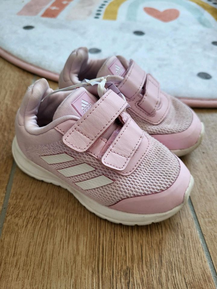 Adidas Sportschuhe/Sneaker "Tensaur Run", rosa, Klettverschluss in Alzey