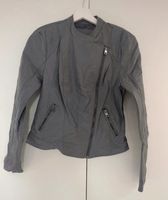 Lederjacke Kunstleder grau biker / Racer Jacke S Vero Moda Niedersachsen - Northeim Vorschau