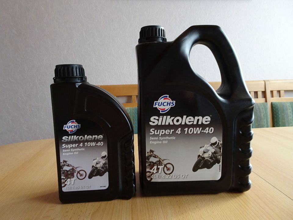 Fuchs Silkolene Super 4 10W - 40  Motorradöl in Biblis