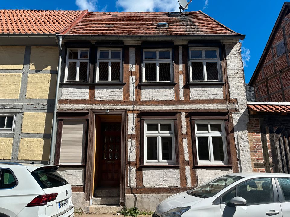 Fachwerkhaus mit Dachterrasse und kleinem Hof zu verkaufen. in Salzwedel