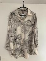 H&M weiß gemusterte Bluse Düsseldorf - Düsseltal Vorschau