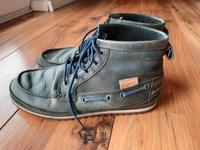 Lacoste Leder-Schuhe Sauville mid Größe 43 blau Niedersachsen - Bad Laer Vorschau