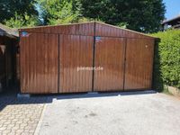 Garage Doppelgarage 5x5m in Holzoptik Schuppe | piemar.de 9363! Baden-Württemberg - Schwäbisch Hall Vorschau