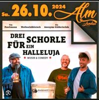 Tickets für Drei Schorle für ein Halleluja am 26.10.24 Rheinland-Pfalz - Landau in der Pfalz Vorschau