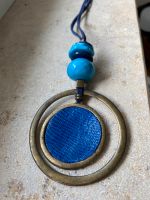 Modeschmuck Halskette Handgefertigt Blau Verschluss verstellbar Bayern - Berching Vorschau
