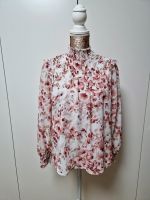 Süße Sommerbluse, Bluse in rose mit Blumen Muster Wuppertal - Oberbarmen Vorschau