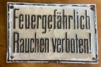 Hinweisschild, 1950, DDR, Vintage Nordrhein-Westfalen - Bocholt Vorschau