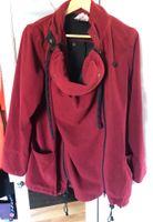 Tragejacke S Mam Bordeaux Rot Fleece Niedersachsen - Landolfshausen Vorschau