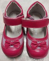 weinrote Mädchen Schuhe Ballerina Leder Baby Schuhe Gr. 22 Bayern - Hilgertshausen-Tandern Vorschau