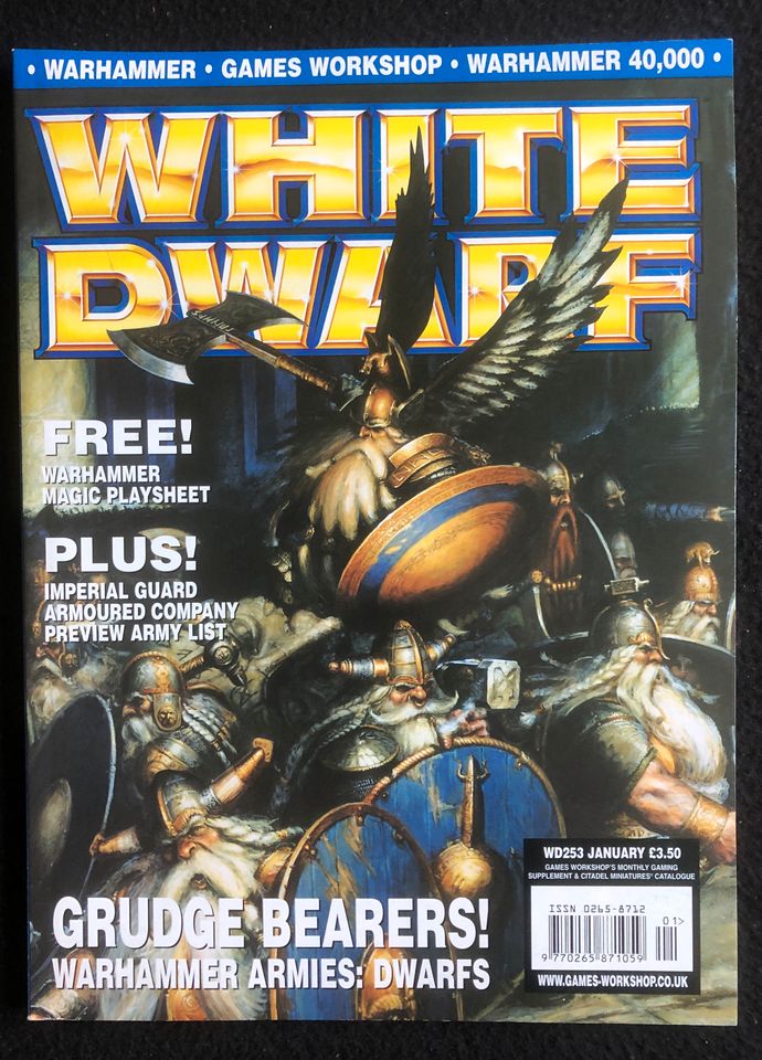 WHITE DWARF 250 bis 259 - englische Ausgabe - Warhammer Tabletop in Neu Ulm