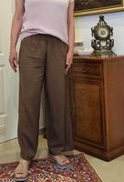 neue Leinen Damenhose von Only Gr.L in braun Bayern - Illertissen Vorschau