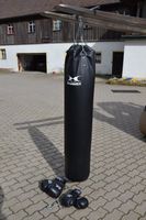 HAMMER Boxsack 150cm SET / 2 x Handschuhe & Aufhängung / WIE NEU Bayern - Plankenfels Vorschau