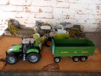 Siku 1:32 Deutz-Fahr + Hänger und Maishäcksler. Hessen - Kirchheim Vorschau