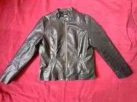 Jacke Leder Optik schwarz Gr. XL Frühling/Herbst Berlin - Mitte Vorschau