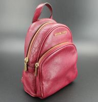 Michael Kors Rucksack Tasche Backpack rot Leder gold Damen MK Duisburg - Duisburg-Mitte Vorschau