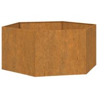 Pflanzkübel Rostig Blumentopf Hochbeet 90x90x45 cm Cortenstahl Bayern - Bad Kissingen Vorschau