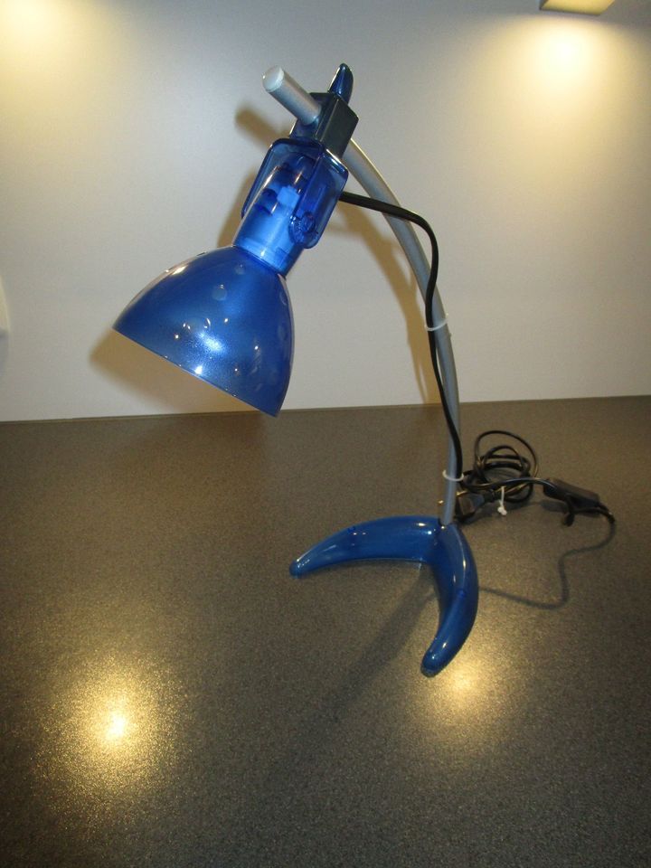 Ikea Schreibtischlampe Lampe Mörker Typ A0207, in blau und grün in Jülich