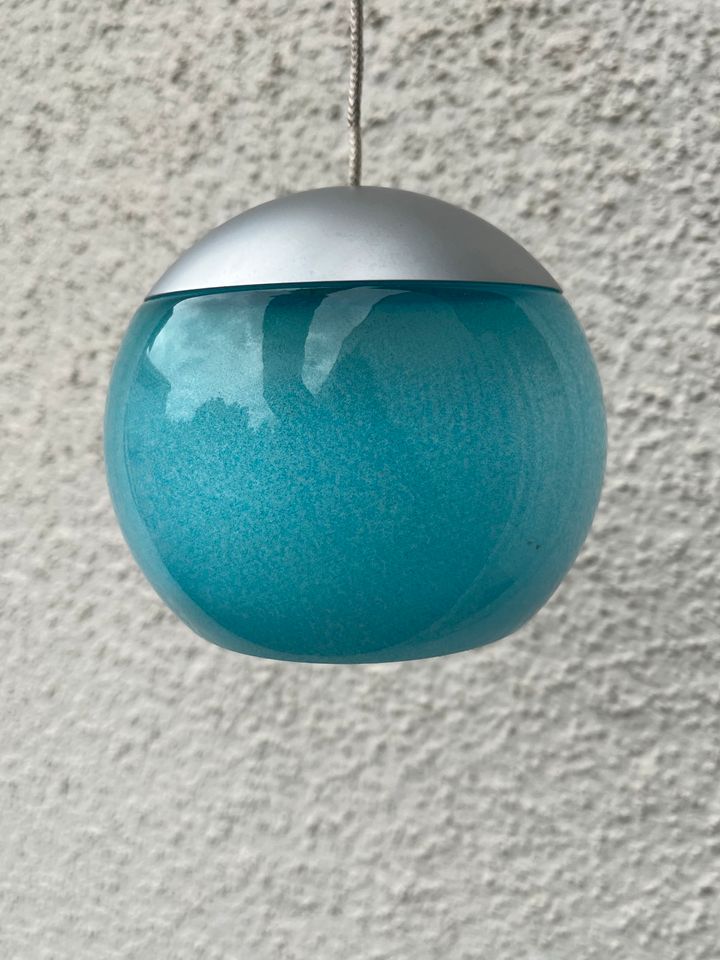 Oligo Balino LED-Pendelleuchte Türkis Blau Kristallglas Design in Köln