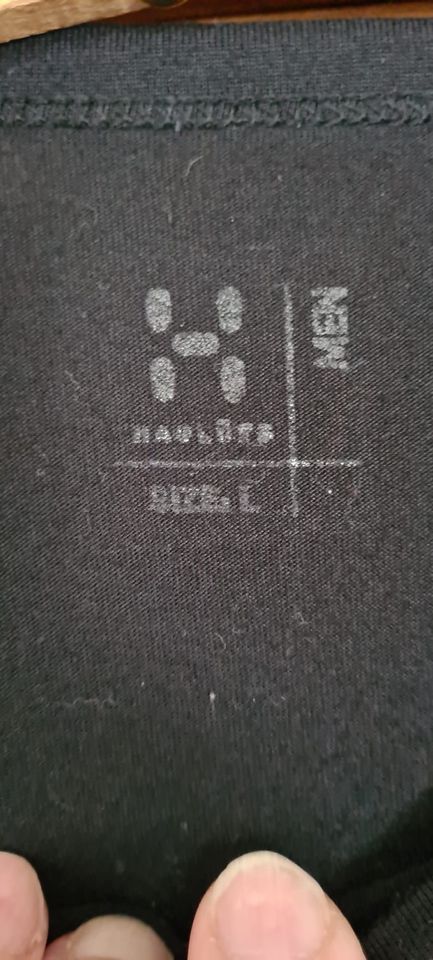 Haglöfs Herren T-Shirt, schwarz, Größe L in Quierschied