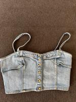 Mango Jeans Top / bauchfreies Oberteil Gr. XS Bayern - Blaichach Vorschau