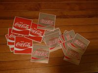 SUUPER Vintage Aufkleber über 100 Stück Coca Cola Fanta Formel Saarland - Homburg Vorschau
