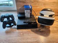 PS4 mit VR Brille und Zubehör Mecklenburg-Vorpommern - Nossendorf Vorschau