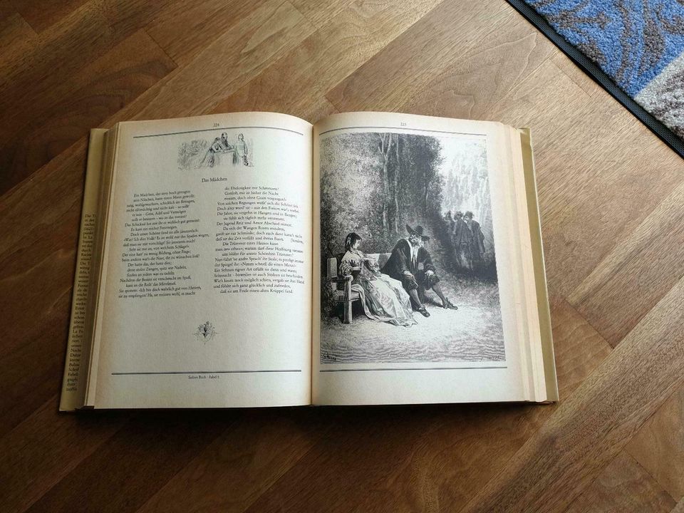 Fabeln von La Fontaine mit 320 Illustrationen von Gustave Doré in Trierweiler