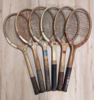 4 antike Holz Tennisschläger Kent Grays Davis Rauch Berlin - Steglitz Vorschau