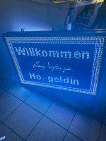 Kiosk led laufschrift außen doppelseitig mehrfarbig 105x54cm Nordrhein-Westfalen - Schwerte Vorschau