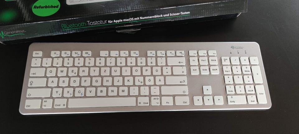 GeneralKeys Apple macOS Keyboard Tastatur Bluetooth OVP QWERTZ in Eberswalde