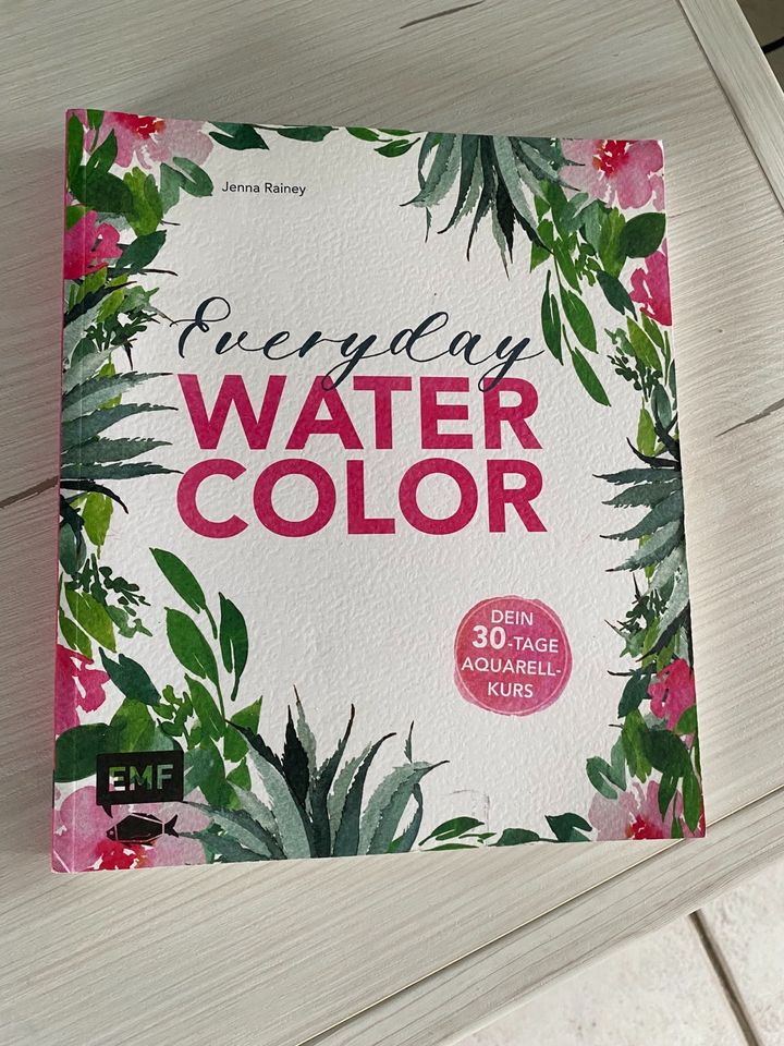 Buch Watercolor/ Wasserfarben/ Aquarell in Vlotho