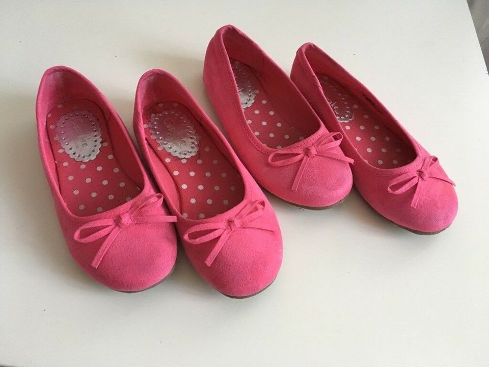 Pinkfarbene Ballerinas in Oranienburg