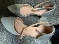 Hochzeit Silber Schuhe Pumps Niedersachsen - Oldenburg Vorschau
