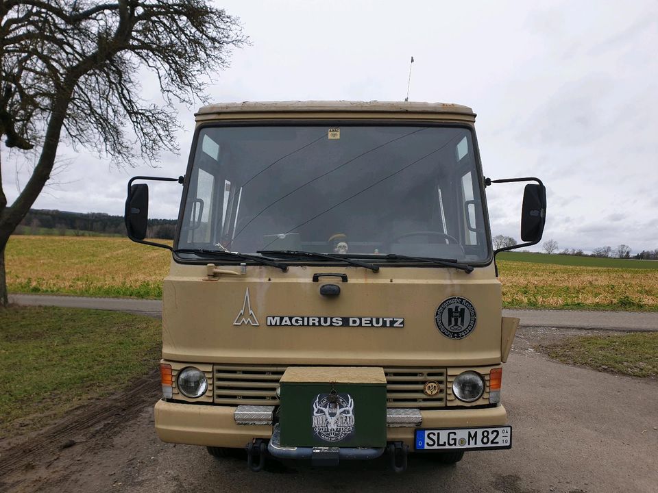 Magirus Deutz 90 M Ex Feuerwehr in Ebersbach-Musbach