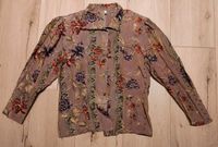 Damen Bluse Retro Vintage Größe 40 Blumen Flower Baden-Württemberg - Schelklingen Vorschau