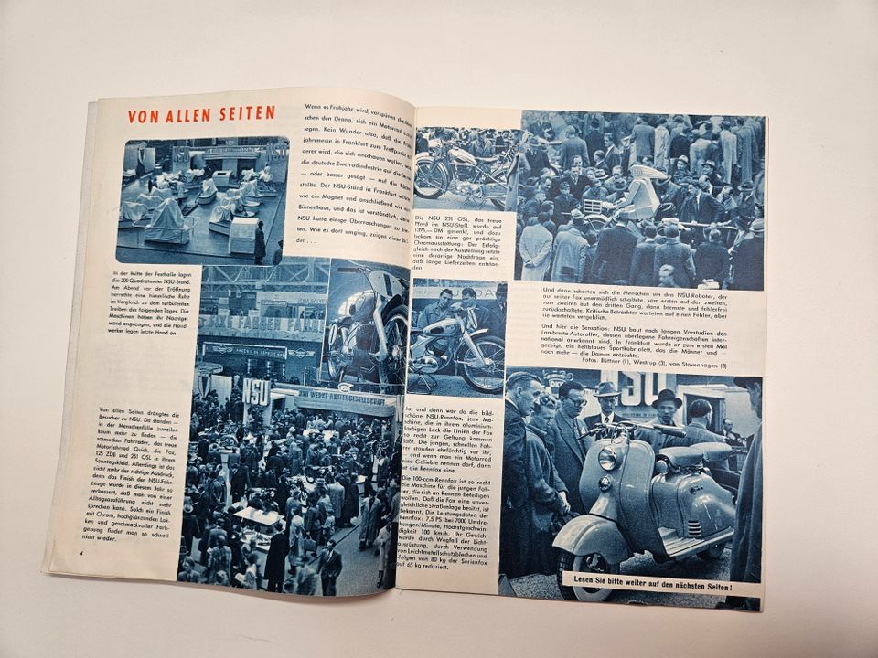 NSU-Revue eine Schrift für NSU-Fahrer Sommer 1950 Heft 7 in Landau in der Pfalz