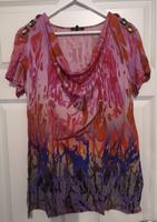 Apart T-Shirt Shirt Longshirt pink rot kurzarm 46 XL Niedersachsen - Moormerland Vorschau
