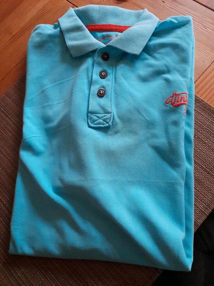 Jungen Poloshirt 182 C+A türkis in Eriskirch