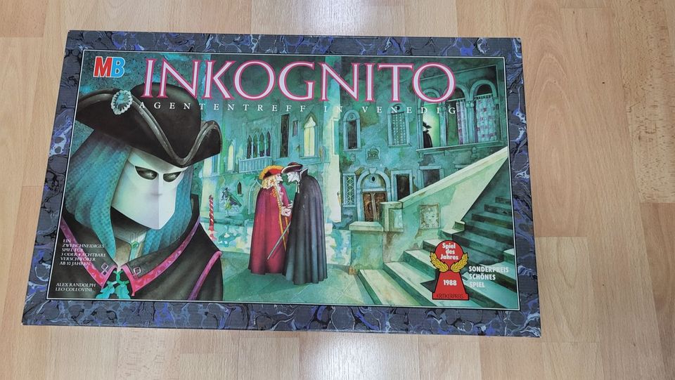 Inkognito - Agententreff in Vededig - Spiel des Jahres 1988 in Tutzing